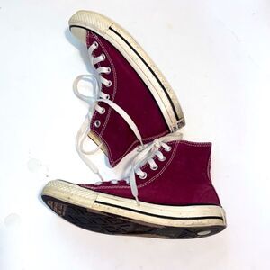 Converse All Star Burgundy Size Unixes Men 4 Women Women 6